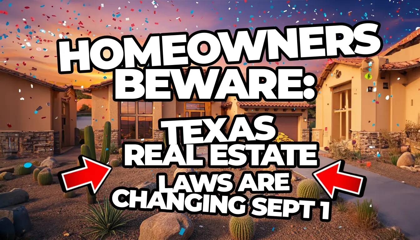 Texas Real Estate Laws September 1 2025 | HOA, Property Rights & Workforce Updates